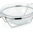 Saladeira Redonda Com Suporte 3 Litros Multiuso Forma