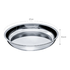 Saladeira Tigela Grande Multiuso Em Aço Inox 27cm - Wp Connect