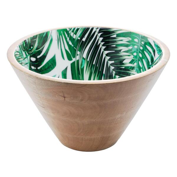 Saladeira Wolff Leafage De Madeira 25,5cm X 16cm