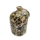 Saleiro Boca M Acoriano Ceramica Pintada - Fundo Amarelado