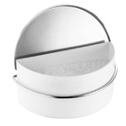 Saleiro Branco De Bancada 1 Kg Forma Inox Linha Dry Forma 134