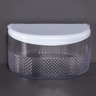 Saleiro De Acrílico Parede Bancada Branco