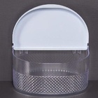 Saleiro De Acrílico Parede Bancada Branco