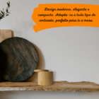 Saleiro De Madeira Kenya 8x9cm