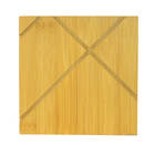 Saleiro De Mesa Bambu Com Tampa 9cm X 9cm X 7cm Lyor