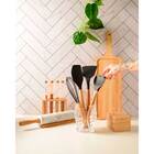 Saleiro De Mesa Bambu Com Tampa 9cm X 9cm X 7cm Lyor