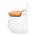 Saleiro De Parede Porcelana Com Tampa De Madeira Lyor 8059