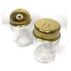 Saleiro E Paliteiro Dourado Fineza