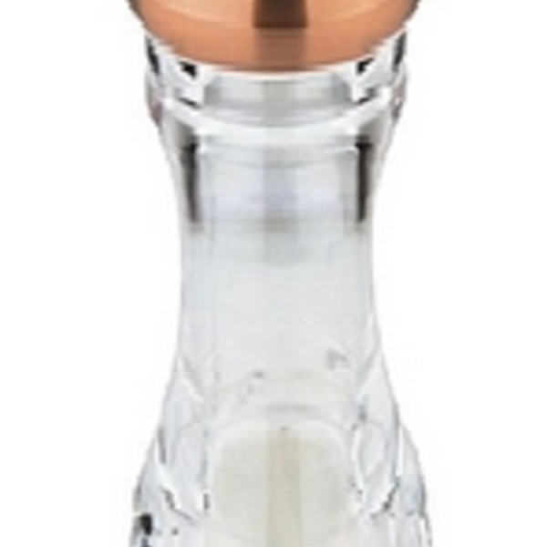 Saleiro E Pimenteiro 15,5cm Bronze Em Acrílico