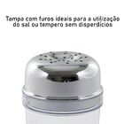 Saleiro E Pimenteiro Porta Condimentos 2 Peças Para Restauran