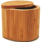 Saleiro Em Bambu 12x12x10 Cm Tyft Yoi