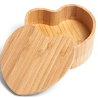 Saleiro Em Bambu Com Formato De Coracao Welf Te-00233