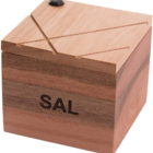 Saleiro Em Madeira Essence Domama 12x12x10