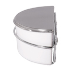 Saleiro Magnético Branco Fácil Fixação Forma Inox Magnetic