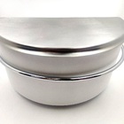 Saleiro Porta Sal 1kg Bancada Suporte Inox Envio Imediato