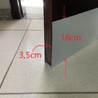 Salva Porta U 18cm X 3,5cm X 68cm Branco