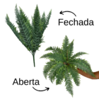 Samambaia Planta Artificial Realista 1 Unidade Para Completar