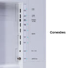 Samsung Smart Tv 55" Qled 4k The Serif 55ls01t Branca  Design