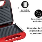 Sand E Grill  Amvox  Ams 500 Red  Vermelho  110v