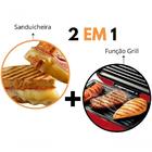 Sand E Grill  Amvox  Ams 500 Red  Vermelho  220v