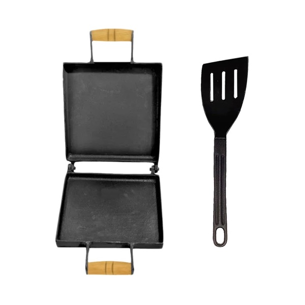 Sanduicheira Antiaderente Báscula Até 4 Pães E Espátula