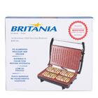 Sanduicheira E Grill Britânia Press Inox Redstone Bgr10vi