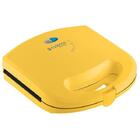 Sanduicheira Elétrica Easy Meal Amarela San234 - Cadence 110v