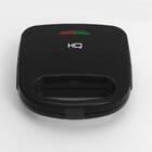 Sanduicheira Grill Elétrico Hq 750w Antiaderente Preto Hq-sg0