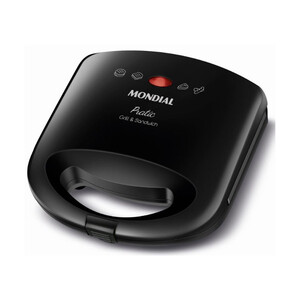 Foto de Sanduicheira Grill Sn01 Pratic 2 Em 1 750w De Potência Mondial