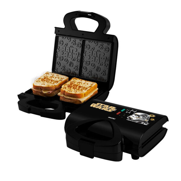 Sanduicheira Mallory Star Wars Empire Plates Preto - 127v