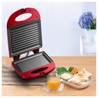Sanduicheira Mini Grill Multilaser Ce149 Gourmet Vermelha 750w