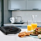 Sanduicheira Misteira Elétrica Grill Versátil Prática Grelhad