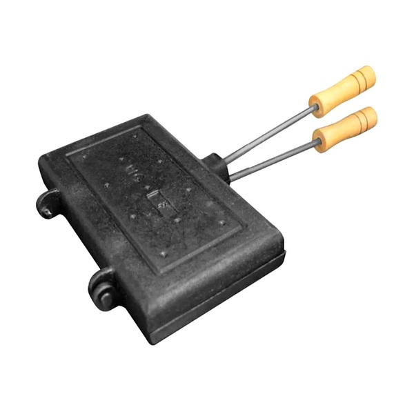 Sanduicheira Pão De Forma Dupla Cabo De Madeira