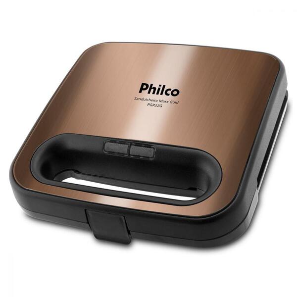 Sanduicheira Philco Maxx Inox Gold Pgr22g 127v