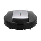 Sanduicheira Waffle Chrome Preto E Prateada 127v - Oster