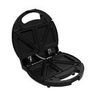 Sanduicheira Waffle Chrome Preto E Prateada 127v - Oster