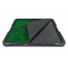 Sanitário Canino Xixi Garden Ecopet Lavável Brinqpet  Grama S