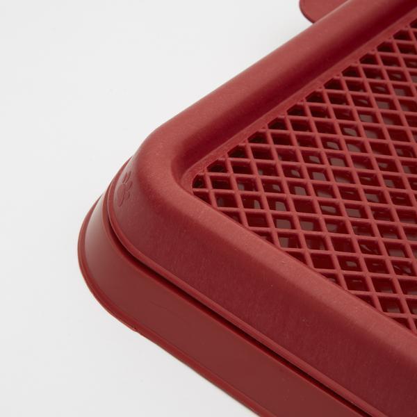 Sanitário higiênico para cães Pet Net granulado vermelho 60x4