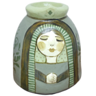 Santa Baixa Cerâmica Delly Figueiredo 16cm - Mod. 1