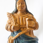 Santa Cecilia Em Madeira