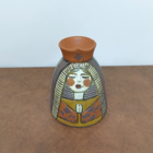 Santa Mini Cerâmica Delly Figueiredo 12cm