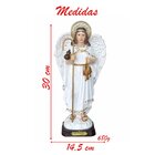 Santo Imagem Arcanjo Rafael Resina 30cm