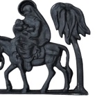 Santo Sagrada Família De Parede Em Ferro Fundido Decorativo