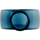 Sanvictor Garrafa Decorativa 23x16x8cm Vidro Azul