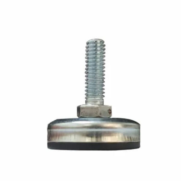 Sapata Niveladora / Pe Nivelador Sextavado Preta 5/16 Sem Buc