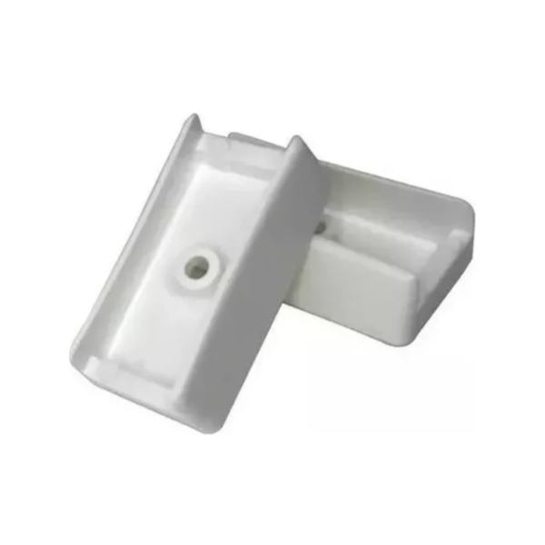 Sapata Para Moveis 18mm Espessura Em Plastico 3d Branco 30pc