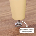 Sapata Regulável Com Bucha 1/4 X 20,5 X 26,5 (curta) (embalag