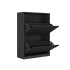 Sapateira 02 Portas Preto