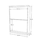 Sapateira 02 Portas Preto