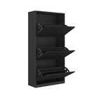 Sapateira 03 Portas Preto